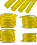 Fuel Line Hose Kit For Small Engine Tools, Twenty Feet Total, Four 5 Foot Sections In Four Sizes coiled hoses