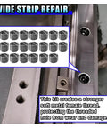 Complete M6 X 1.0 Thread Repair Kit With Helicoil Inserts, showing stainless steel inserts and repair in auto and machinery use.