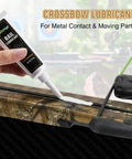 Applying rail lubricant from Crossbow Maintenance Kit With Rail Lube And Oil, Precision Applicator Included, 1 oz tube