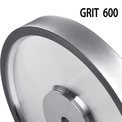 CBN Grinding Wheel 8 Inch By 1 Inch By 5/8 Inch Grit 600 For Sharpening High Speed Steel Woodturning Tools
