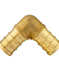 1/2 inch PEX brass crimp elbow fitting from Pack Of 30 One Half Inch PEX Brass Crimp Barb Fittings Set With Tee Elbow And Coupling Ten Pieces Each Lead Free DZR Brass Compatible With Stainless Steel Clamp And Copper Crimp Ring Systems Not For Expander