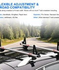 Heavy Duty T Slot Load Stops Lock Your Rig Down Tight On Truck Bed Bars No Sweat Tool Free Install, metal frame on vehicle roof.