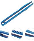 Titanium Alloy Tweezers Compact Machining Clamp Mini Travel Tool with slot screwdriver and quarter inch socket wrench