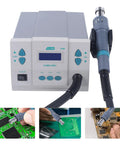 1000W Hot Air Rework Station With Auto Sleep Mode, Pro Grade Fast Heat Soldering Gun And Digital LCD, shown with repair examples