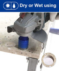 Power tool using Six Piece Diamond Core Drill Bit Set For Porcelain Tile Granite And Marble Pro Grade Core Bits