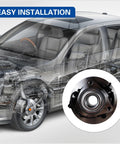 Front Wheel Hub And Bearing Assembly For 2012 2018 Ram 1500 And 2019 Ram 1500 Classic 5 Lug With Abs Sensor Front Position Built Tough For Real World Driving And Quick Install OEM Style Replacement
