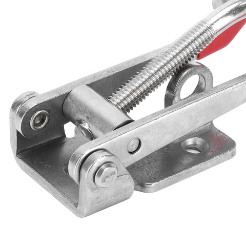 Beefy Toggle Latch Clamp In Stainless Steel With 1323lb Capacity For Home Projects And Hardware Fittings close-up view