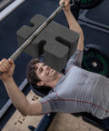 Bench Press Block For Safe, No Nonsense Training On Flat And Incline Sets, Adjustable 2-5 Board Kit To Lock In Weight And Protect Shoulders