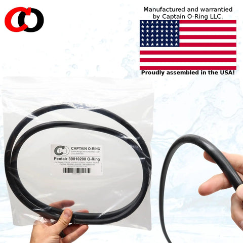 Replacement O Ring For Pentair CCP 320 420 520 Clean And Clear Plus Filters And FNS Plus DE Filters Fits FNSP24 36 48 60 Vertical Grid Filters And Quad Pool And Spa DE Units For Quick Easy Install O 497 Compatible black rubber O-ring in package