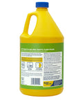 Pro Grade High Traffic Floor Polish Delivers A Tough As Nails Shine That Kicks Heel Marks Out Cold And Keeps Tile Rubber Vinyl And Asphalt Slip Safe In A Two Gallon Packing Case, yellow jug with detailed label.