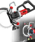 Solid As A Rock Electric Concrete Saw With 370 Mm Blade for precise wall cutting and masonry work, featuring robust design and 8800W motor.