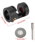 Aluminum Tungsten Electrode Sharpener Grinder With Multi Angle Settings Delivers Precise Tungsten Tips For Stable Welds, tool dimensions