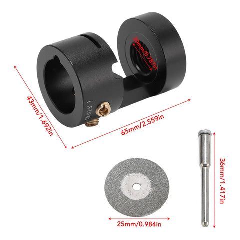 Aluminum Tungsten Electrode Sharpener Grinder With Multi Angle Settings Delivers Precise Tungsten Tips For Stable Welds, tool dimensions