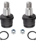 Set Of 9 Beefed Up Front Suspension Ball Joints And Tie Rod Kit For Ford F 250 F 350 Super Duty 4WD 2005 2016 Fits All 4WD 4x4 Models Excludes Extended Axle Parts, two ball joints