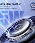 Close-up of speaker component from All In One Conference Speakerphone With Eight Mic Array Plus Satellite Mic, 2025 Edition.