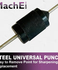 Steel Universal Punch Set Pro Grade Hardened Alloy Punch Pins And Mild Steel Body For Precise Marking DIY Projects