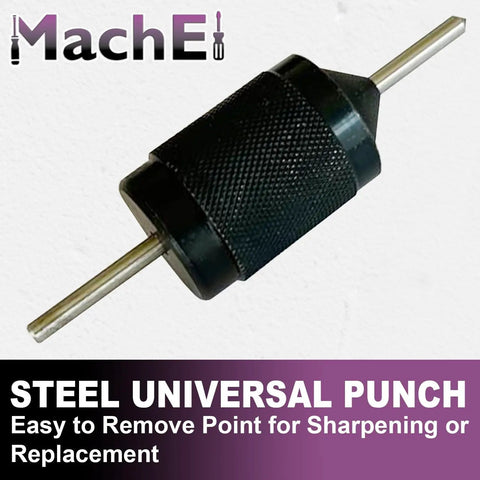 Steel Universal Punch Set Pro Grade Hardened Alloy Punch Pins And Mild Steel Body For Precise Marking DIY Projects
