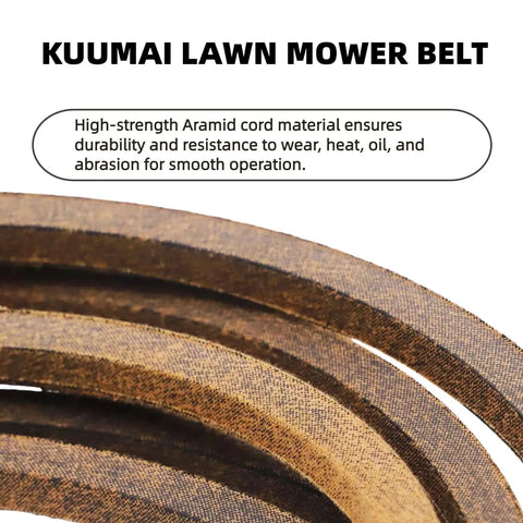 Beefy Replacement Deck Belt Five Eighths Inch By One Hundred Eighty Three And Three Eighths Inch For 510201301 And IZ Series Mowers