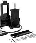 RV Gate Valve Extension Kit With 72 Inch Flexible Cable Extends Your Waste Valve Handle For Easy Access Through Tight Spaces Fits 3 Inch Opening All Inclusive Kit Simple Installation For A No Hassle Sanitation Upgrade, showing all components laid out.