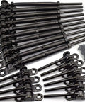One Eighth Inch Cable Railing Hardware Kit For Wood Posts With Stainless Steel Swage Toggle Turnbuckles Rust Resistant