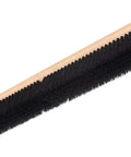 Built Like A Tank Heavy Duty Floor Broom Brush With Natural Tampico Coarse Bristles For Sweeping Heavy Debris On Rough Concrete Driveways Patio Thirty Six Inch Long Black Industrial Design, black bristle block on wooden base.
