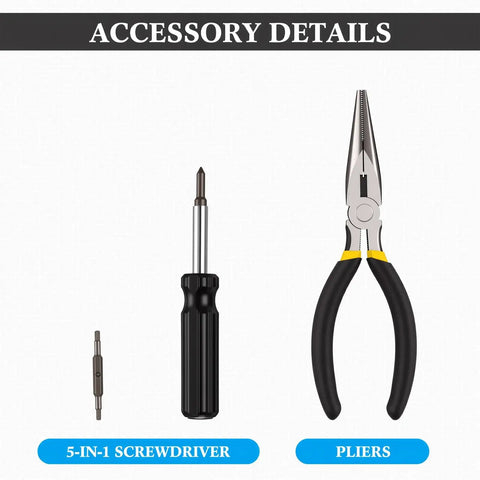 Motocross Tool Kit For Japanese Motorcycles 25 Piece Set With Wrenches Hex Bits Sockets Screwdrivers T Handle Driver Drive Adapter