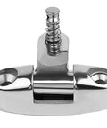 Beefy 316 Stainless Steel Bimini Top Swivel Deck Hinge With Removable Pin For 180 Degree Adjustable Side Mount Quick Release Hardware Screws For Boats Laorde, front view