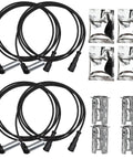 Premium Rig Ready Wheel Abs Speed Sensor Harness Built Legit For Volvo Freightliner Mack Paccar Peterbilt Kenworth And Navistar with connectors and clips.
