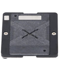Top view of Six In One BGA Reballing Stencil Kit With Stainless Steel Magnetic Jig showing detailed jig surface.
