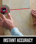 Compact Digital Level With Line Laser For Quick, Accurate Leveling Real Time Display And Easy Alignment Laser Line Projection On Walls Or Floors Built In Protractor Lightweight And Handy For Tight Spots And On The Go Projects. tile alignment on floor