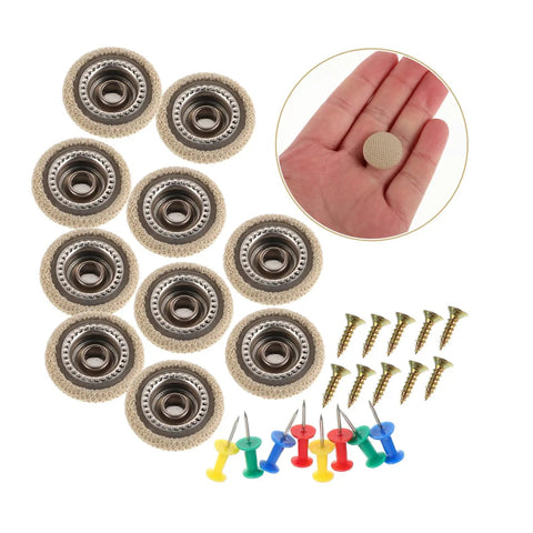 Universal Car Headliner Repair Kit With 10 Ceiling Pins And Sturdy Grey Snap Rivets For Quick Auto Interior Fix Durable Roof Panel Repair Rivets And Easy Install For Most Vehicles