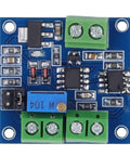 Voltage To PWM Converter Module For PLCs Slick And Plug And Play 0 To 5 Volts And 0 To 10 Volts Outputs, top view of circuit board