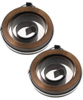Heavy Duty Chrome Plated Quill Return Spring Kit For Bench Drill Presses, 2 Pack Replacement Springs For Horizontal And Vertical Drills.