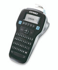 Badass Portable Label Maker Featuring Authentic Qwerty Keyboard And Rapid Response Touch Keys in sleek black with display.