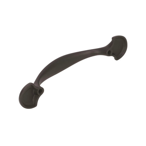 Oil Rubbed Bronze Cabinet Pull Four And Five Eighths Inch Length With Three Inch Center To Center Mounting Everyday Heritage Traditional Drawer Pull