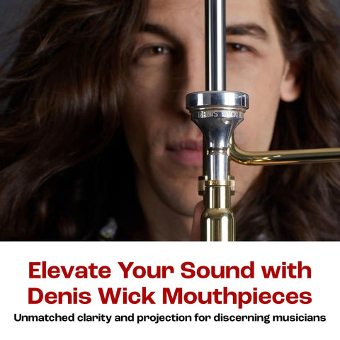 Ultra Euphonium Mouthpiece Silver Plated With V Type Backbore For Balanced Airflow And Rich Tone Large Shank For Easy High Register Articulation 5880E SM3U Euphonium Accessory Designed For Smooth Response And Warm Resonance, silver mouthpiece on trombone