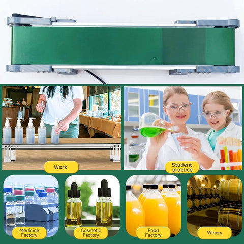 Compact Desktop Belt Conveyor With Dead Simple Variable Speed Adjustments Pvc Conveyor Belt For Small Assembly Lines And Quick Shop Hauls Smooth Roll Action Offers Serious Bang For Your Buck On Any Creative Project