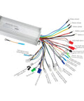 Colorful wiring diagram for Powerful 48V 1000W Brushless DC Differential Motor Kit With 30 Inch Rear Axle Drive Shaft
