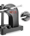 3 Ton Arbor Press Desktop Manual For Metal Forming, Plastic Cutting, And Hole Punching, Built Tough For DIY Projects, side view