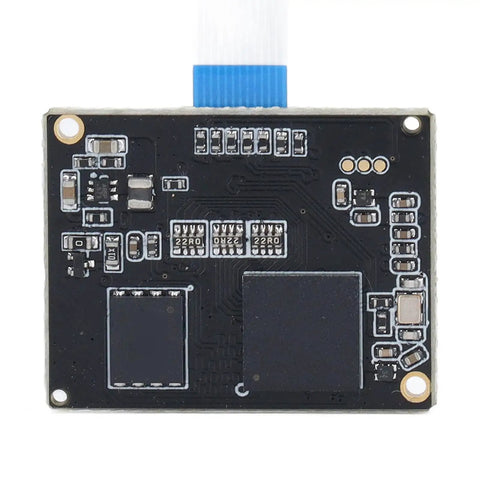 Turbo Fast Barcode Scanner Module With USB Interface, close-up view of circuit board components and connectors.