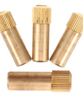 Brass Shelf Support Pegs Four Pack Antique Design built tough easy to install shelf pins