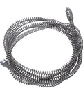 Heavy Duty Manganese Steel Drain Auger Snake Cable Tough As Nails To Bust Kitchen Sink And Bathtub Blockages Fast, 16mm diameter.