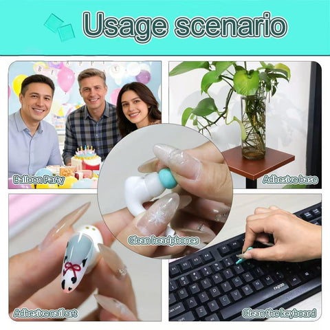 Usage scenarios of Blue Poster Putty Adhesive Reusable And Removable Sticky Tack For Wall Art And Photos 120 Pre Cut Squares