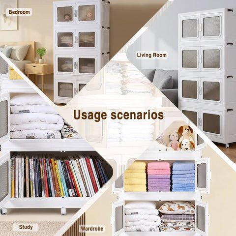 Hella Sturdy Stackable Storage Bins With Snap Shut Lids And Smooth Rolling Wheels For Closet Organization Slick Plastic Containers To Tame Your Rooms Effortlessly