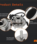 Rear Right Wheel Hub And Bearing Assembly For Dodge Journey 2009 Through 2019 With Abs Five Lug Direct Fit Replacement Oem Grade