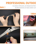 5 In 1 Tactical Spork for Outdoor Adventure Stainless Steel Spoon Fork Knife Can Opener Bottle Opener Combo durability comparison
