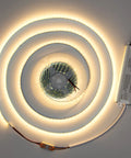 Tough As Nails IP67 Waterproof LED Power Supply 12V 60W 5A with LED strip lights in coil design for versatile lighting setups.