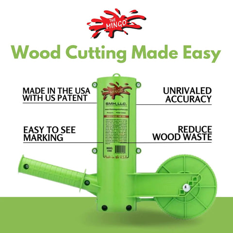 No Sweat Firewood Measuring Wheel For Chainsaw Cutting Easy Sizing And Quick Splitting Prep Perfect For Backyard Logging Make Your Chopping Routine A Breeze Crafted In USA With Patented Build Quality