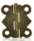 10 Pcs Mini Butterfly Hinges Gold For Jewelry Boxes And Wood Boxes Dollhouse Cabinets And Drawers Diy Repair Retro Dope Decorative Hardware