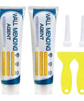 Two Pack Drywall Repair Kit With Scraper For Holes, Cracks, Dents, And Small Damage, Fast Drying Wall Filler For Easy DIY Repairs